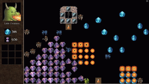 Игра Sub Terra Draconis, скриншот