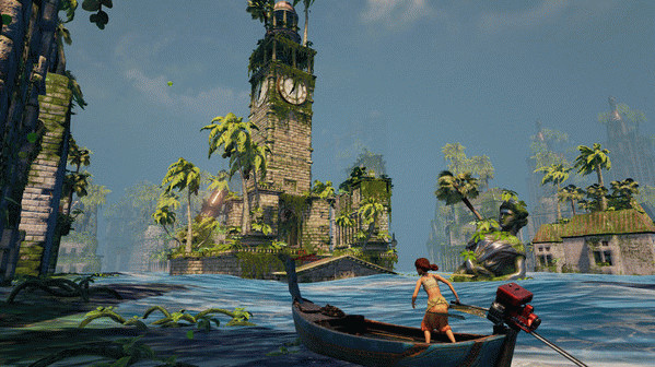 Игра Submerged, скриншот