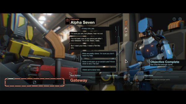Игра Subsurface Circular, скриншот