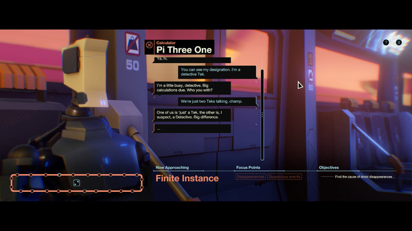 Игра Subsurface Circular, скриншот