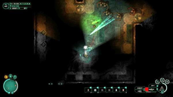 Игра Subterrain, скриншот