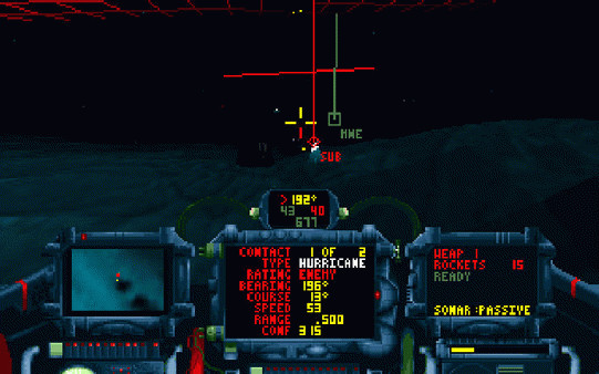 Игра Subwar 2050, скриншот