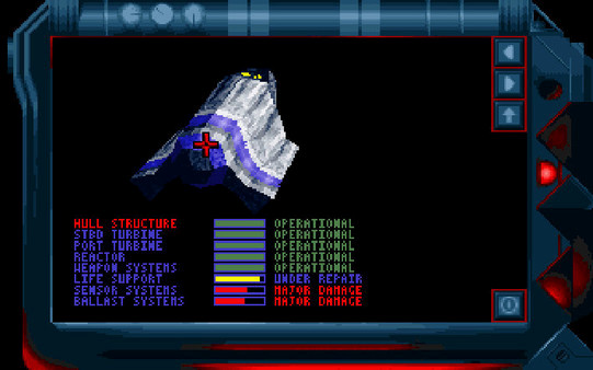 Игра Subwar 2050, скриншот