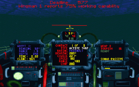 Игра Subwar 2050, скриншот