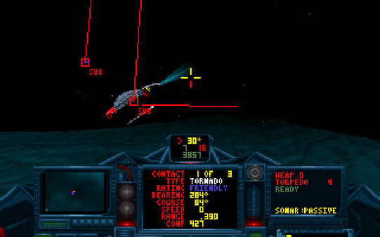 Игра Subwar 2050, скриншот