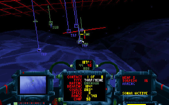 Игра Subwar 2050, скриншот