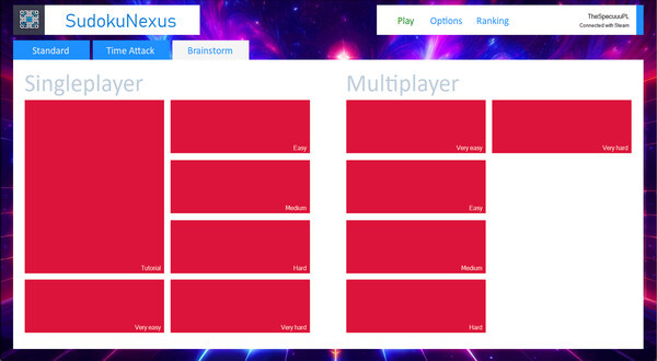 Игра SudokuNexus, скриншот