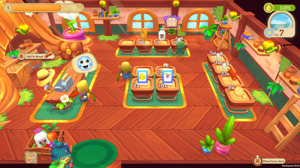 Игра Sugardew Island - Your cozy farm shop, скриншот