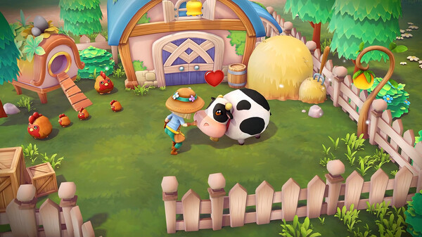 Игра Sugardew Island - Your cozy farm shop, скриншот