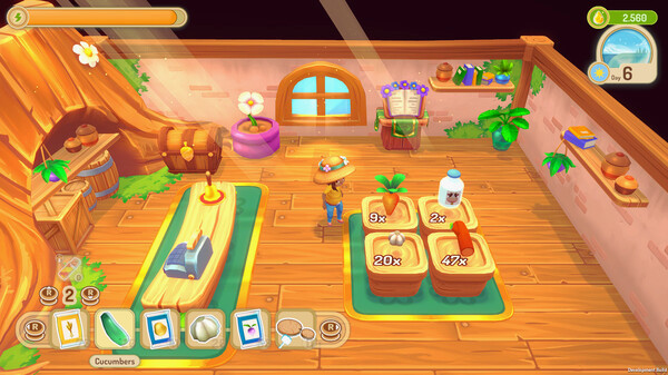 Игра Sugardew Island - Your cozy farm shop, скриншот