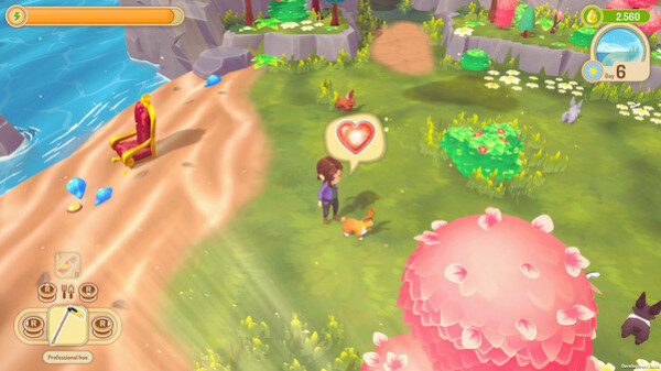 Игра Sugardew Island - Your cozy farm shop, скриншот