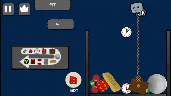 Игра Suika Puffworks, скриншот