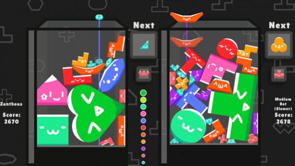Игра Suika Shapes, скриншот