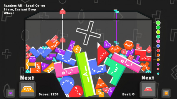 Игра Suika Shapes, скриншот