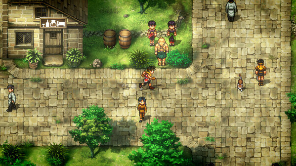 Игра Suikoden I&II HD Remaster Gate Rune and Dunan Unification Wars, скриншот