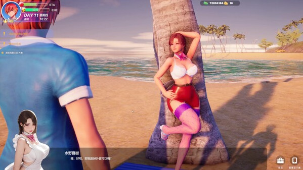 Игра Summer Beach, скриншот