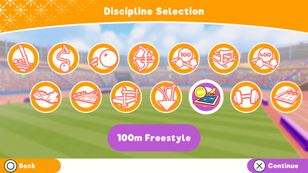 Игра Summer Games Challenge, скриншот