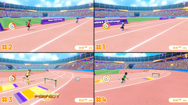Игра Summer Games Challenge, скриншот