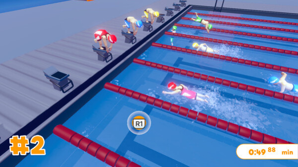 Игра Summer Games Challenge, скриншот