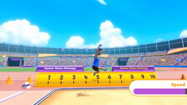 Игра Summer Games Challenge, скриншот