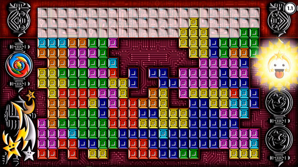 Игра Sumy Shelltris - ICEBLOCKS 1, скриншот