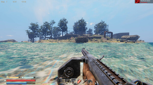 Игра Sunkenland, скриншот