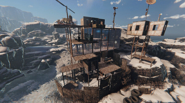 Игра Sunkenland, скриншот