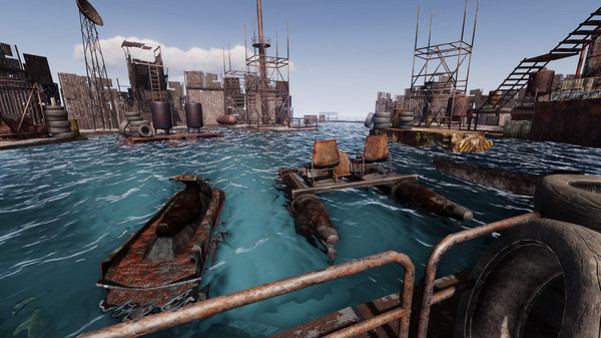Игра Sunkenland, скриншот