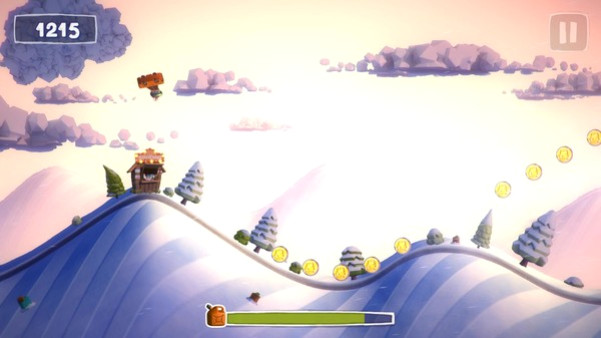 Игра Sunny Hillride, скриншот