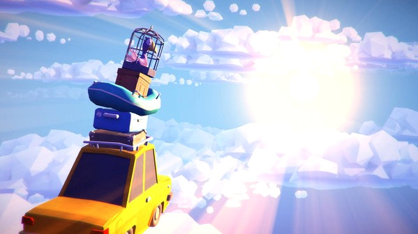 Игра Sunny Hillride, скриншот