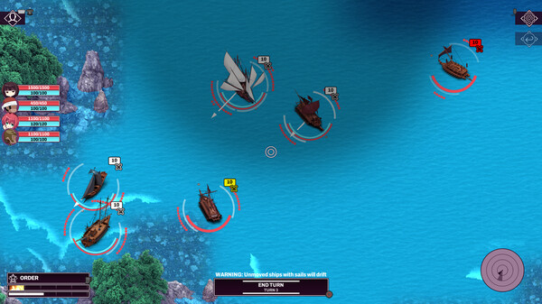 Игра Sunrider Legends Tactics, скриншот