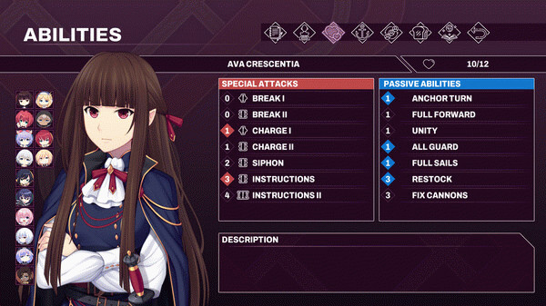 Игра Sunrider Legends Tactics, скриншот
