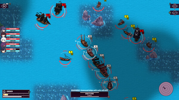 Игра Sunrider Legends Tactics, скриншот