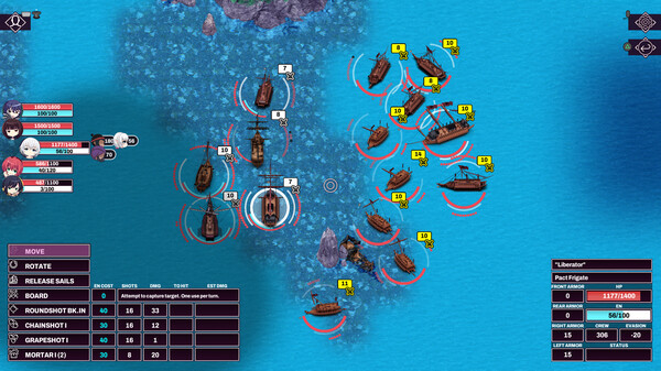 Игра Sunrider Legends Tactics, скриншот