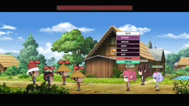Игра Sunrider Legends Tactics, скриншот