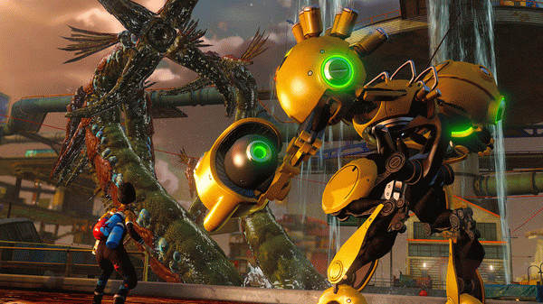Игра Sunset Overdrive, скриншот