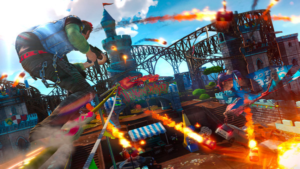 Игра Sunset Overdrive, скриншот