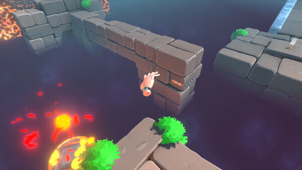 Игра Super Adventure Hand, скриншот