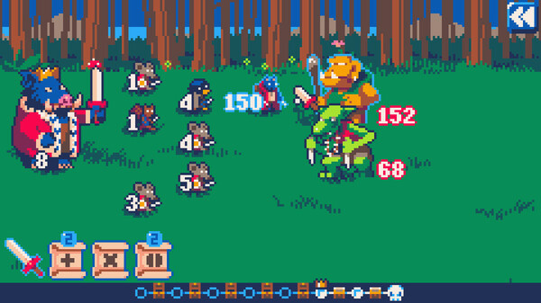 Игра Super Algebrawl, скриншот