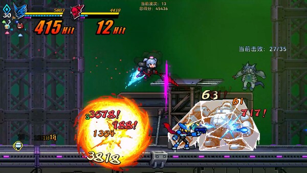 Игра Super Alloy Crush, скриншот