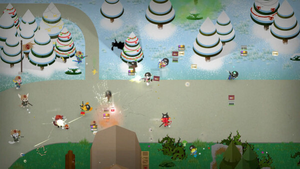 Игра Super Animal Royale, скриншот