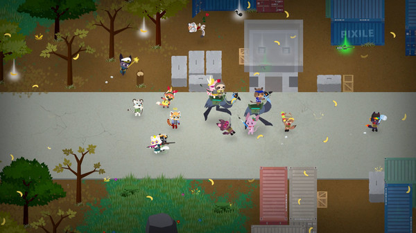 Игра Super Animal Royale, скриншот