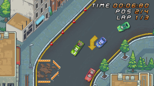 Игра Super Arcade Racing, скриншот