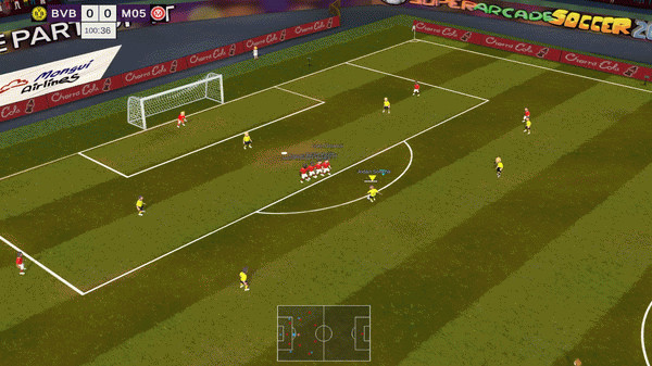 Игра Super Arcade Soccer 2021, скриншот