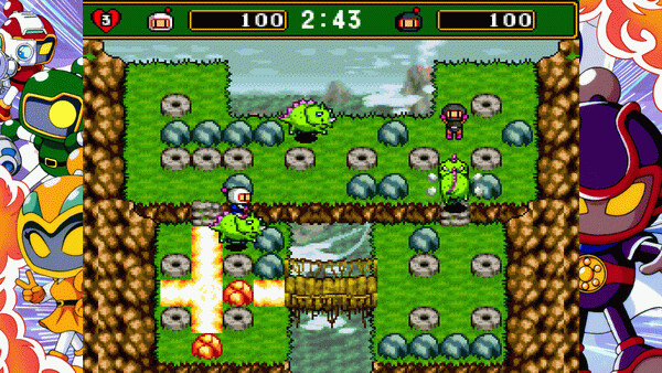Игра SUPER BOMBERMAN COLLECTION, скриншот