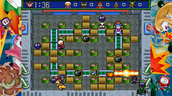 Игра SUPER BOMBERMAN COLLECTION, скриншот