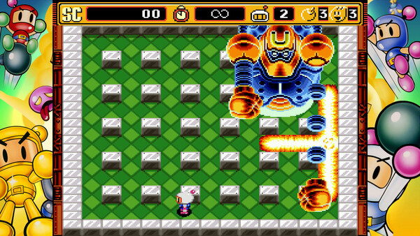 Игра SUPER BOMBERMAN COLLECTION, скриншот