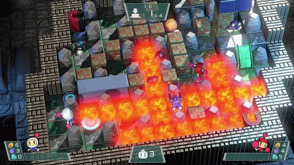Игра Super Bomberman R, скриншот