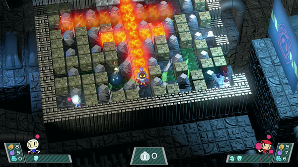 Игра Super Bomberman R, скриншот
