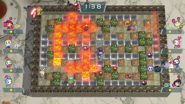 Игра Super Bomberman R, скриншот